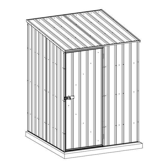 Pinnacle Outdoor 1.5m Skillion Series Assembly Instructions Manual