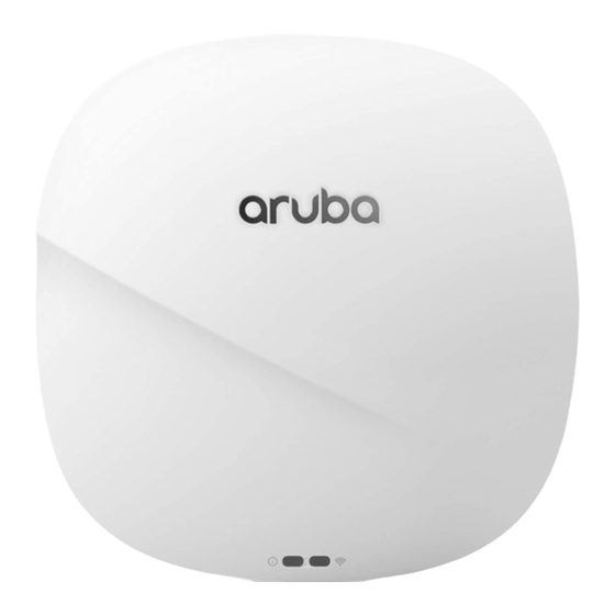 Aruba 303 Series Startup Manual