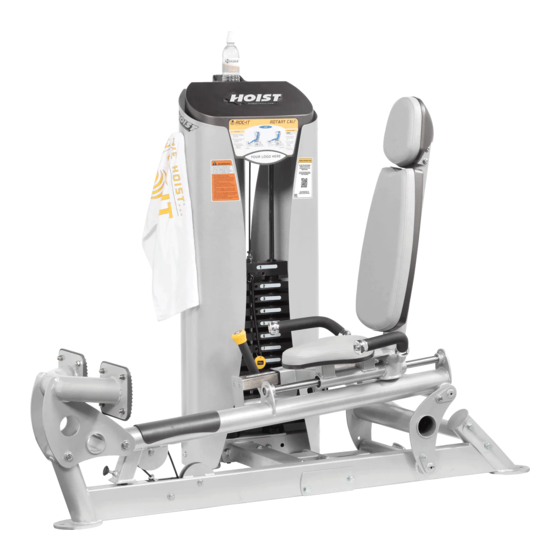 Hoist Fitness ROC-IT RS-1415-A Owner's Manual