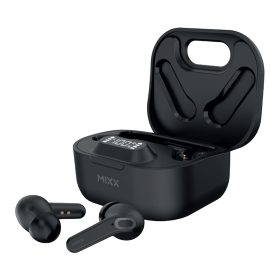 Mixx StreamBuds Mini Charge How-To Manual