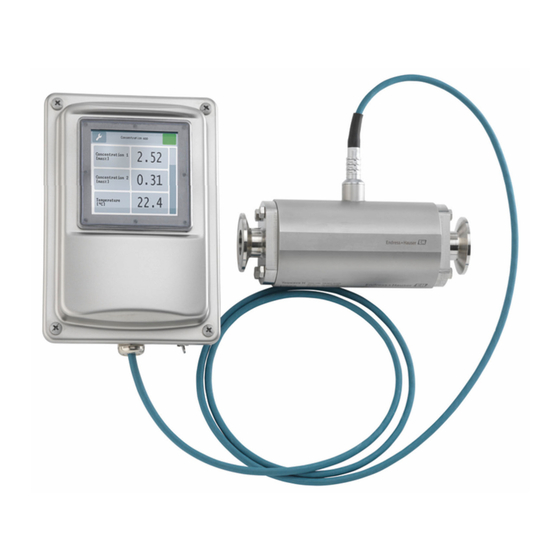 Endress+Hauser Teqwave H Operating Instructions Manual