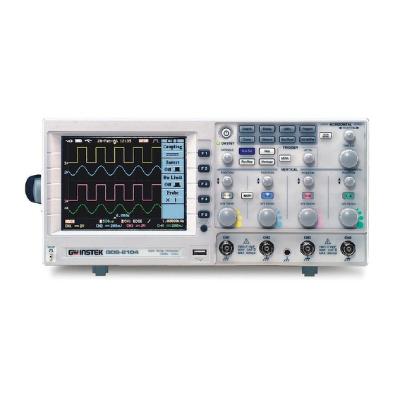 GW Instek GDS-2000 Series User Manual
