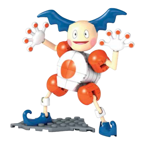 Mega Construx Pokemon Detective Pikachu Mr. Mime Manual