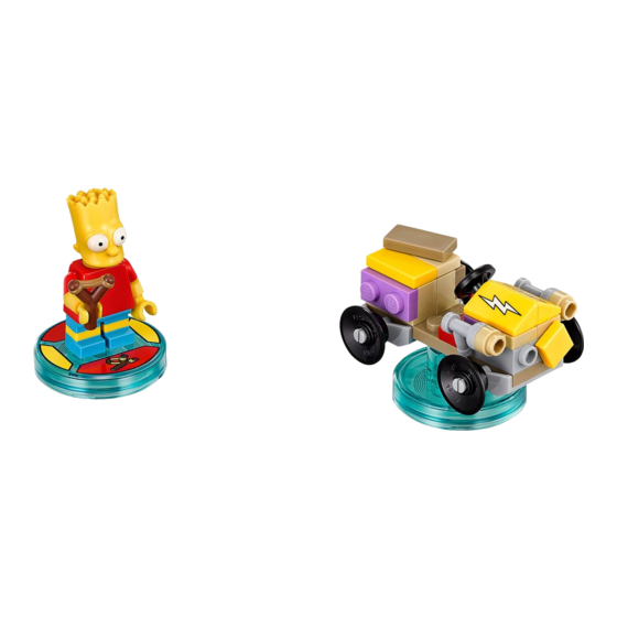LEGO Dimensions Bart Fun Pack Manual