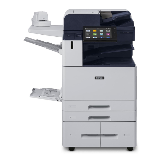Xerox AltaLink C81 Series User Manual