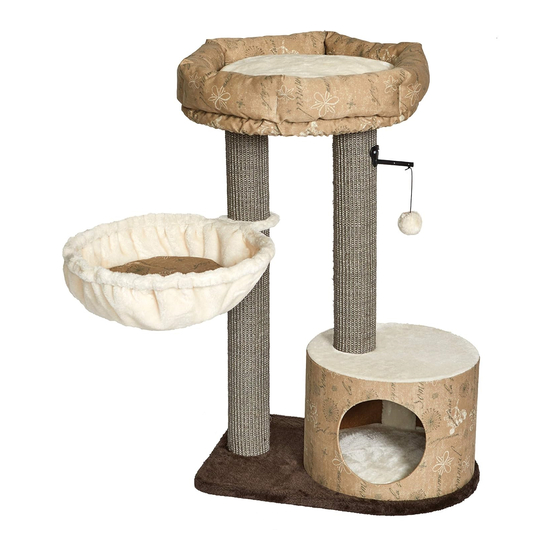 Midwest Feline Nuvo Fine & Fun Feline Furniture 139C-TN Cove Assembly Instructions