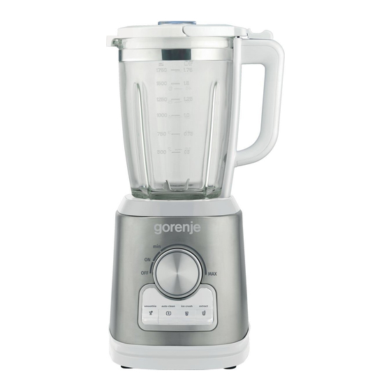 Gorenje B1400E Instruction Manual