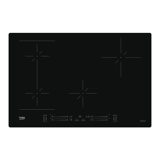 Beko HII84540IFT Installation Instructions Manual