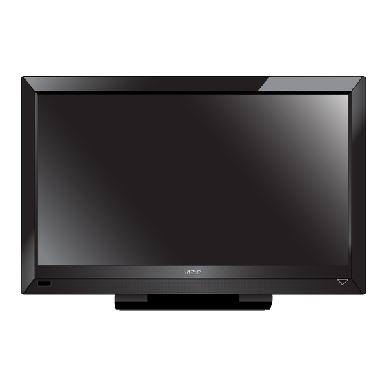 Vizio E422VLE Quick Start Manual
