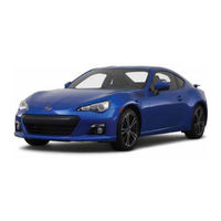 Subaru 2013 BRZ Quick Reference Manual