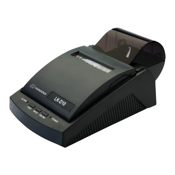 SEWOO LK-D10 Manual