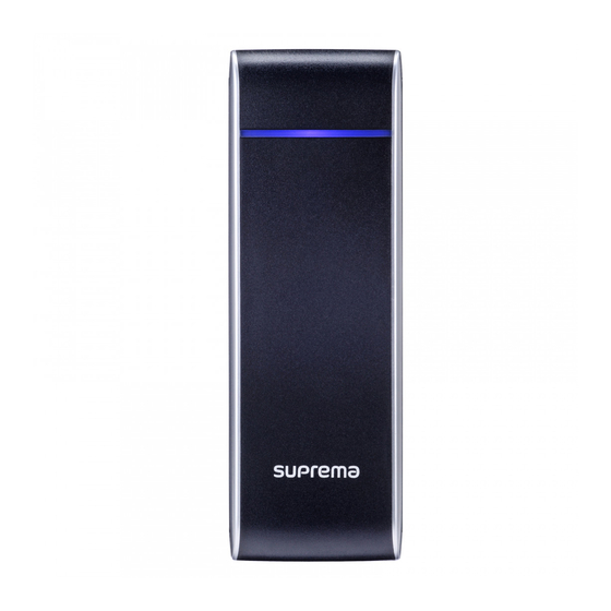 suprema Xpass Installation Manual