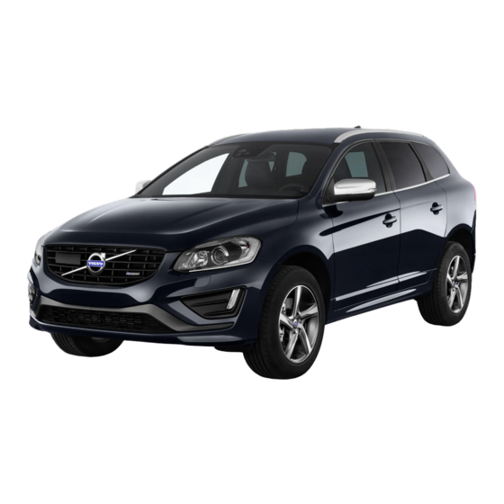 Volvo XC60 Owner's Manual