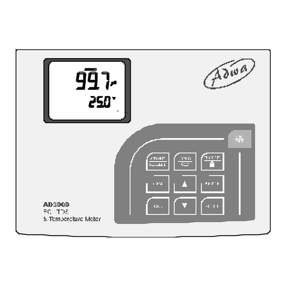 ADWA AD 3000 User Manual