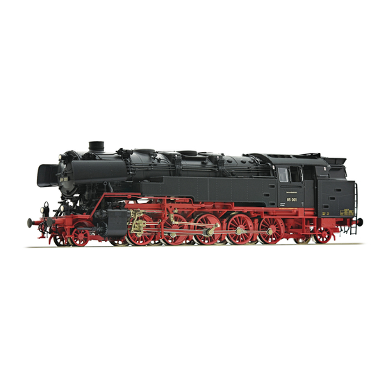 roco 72266 Steam Locomotive Manuals