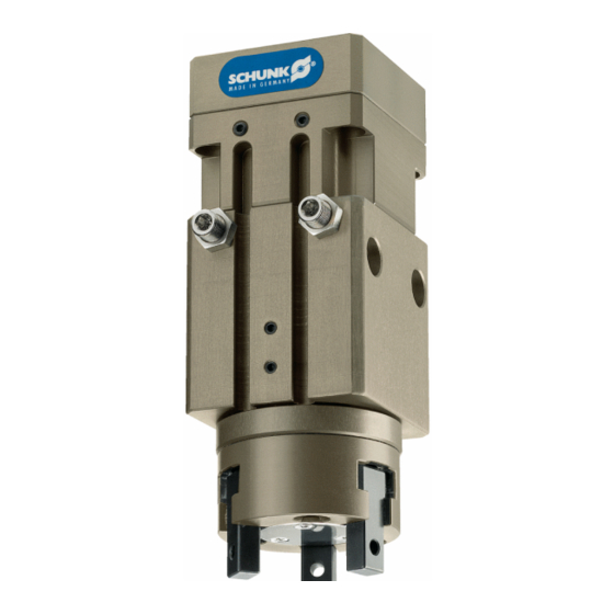 SCHUNK GSM-Z Series Assembly And Operating Manual