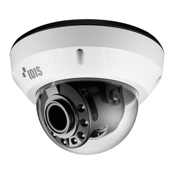 Idis DirectIP DC-T4236WRX Bullet Camera Manuals