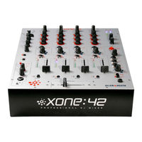 ALLEN & HEATH XONE:42 Service Information
