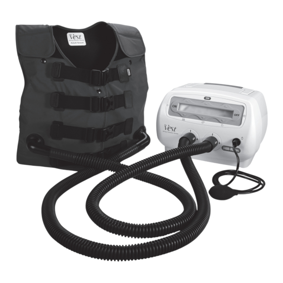 Hillrom Vest Airway Clearance System 104 Instructions For Use Manual