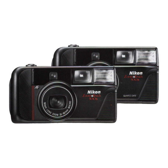 Nikon ZoomTouch 500S Manuals