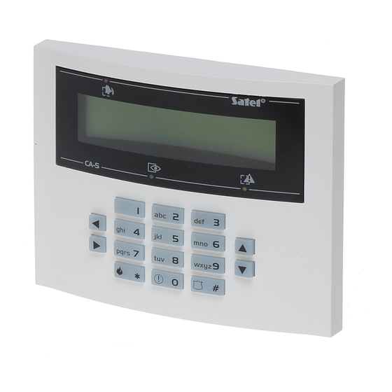 Satel CA-5 User Manual