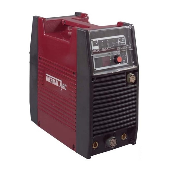 Thermal Arc Arcmaster 400 MST Operating Manual