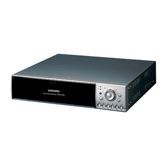Samsung SVR-1630 User Manual