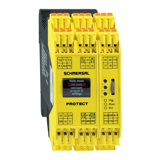 schmersal PROTECT SELECT Operating Instructions Manual