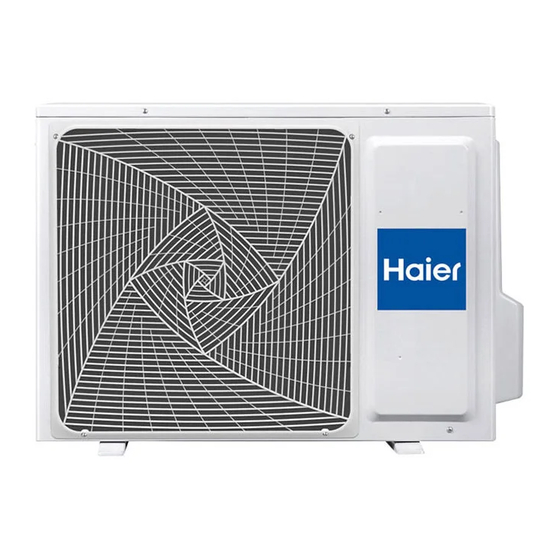 Haier 1U25S2SM1FA Installation Manual