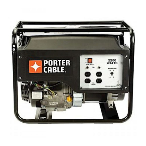 Porter-Cable N030679 Instruction Manual