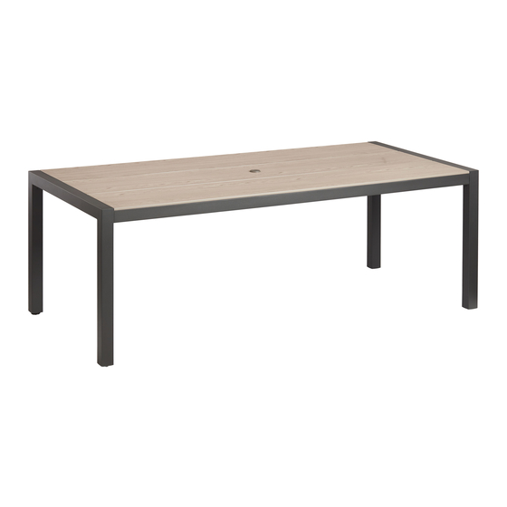 World Market 582725 Assembly Instructions Manual