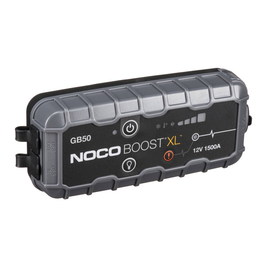NOCO BOOST XL GB50 User Guide