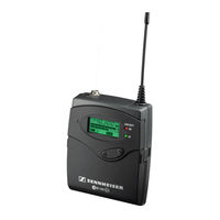 Sennheiser EK100G2 Operating Instructions Manual