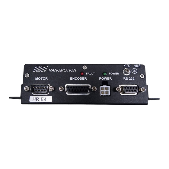 Johnson Electric NANOMOTION S791 XCD Installation Manual