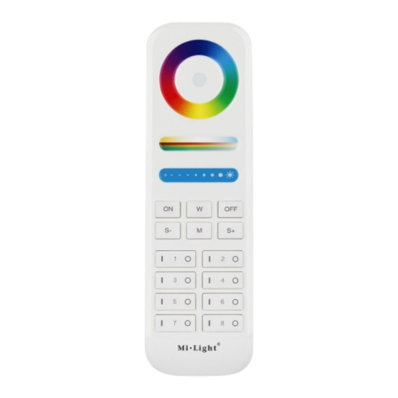 Mi-Light MIBOXER FUT089-B Manual