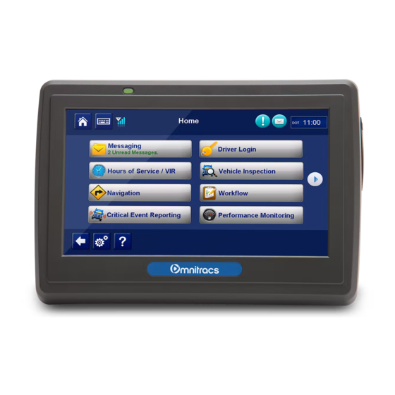 Omnitracs MCP50 Installation And Troubleshooting Manual