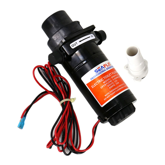 Seaflo SFMTP1-01 Manual