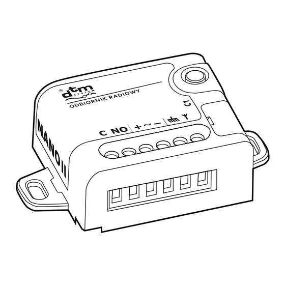 DTM System NANO II Series User Manual
