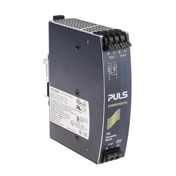 Puls Y Series Manual