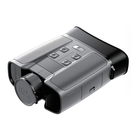 User Manuals: RIX AURORA Series Imaging Handheld