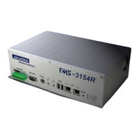 Advantech FMS-3154R Operating Instructions Manual