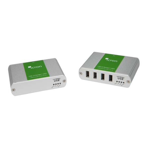 Icron USB 2.0 Ranger 2304 Quick Start Manual