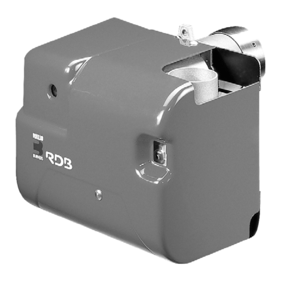 Riello Burners RDB 4.2 EUROSTAR 56/70 Band A Installation, Use And Maintenance Instructions