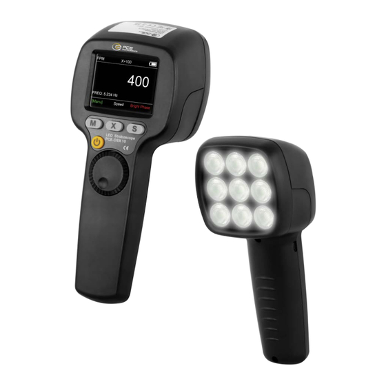 PCE Instruments PCE-DSX 10 User Manual