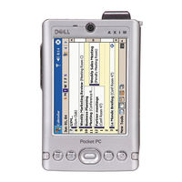 Dell HX301YR - Axim X30 - Win Mobile Owner's Manual