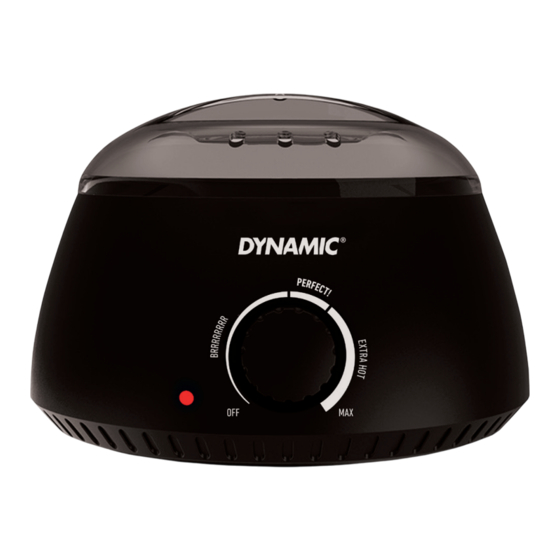 Dynamic WAXIFYER DY-119 Manual