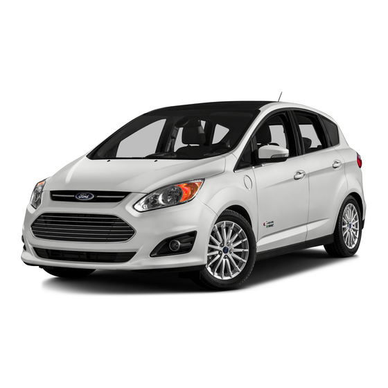 Ford 2016 C-MAX HYBRID Owner's Manual