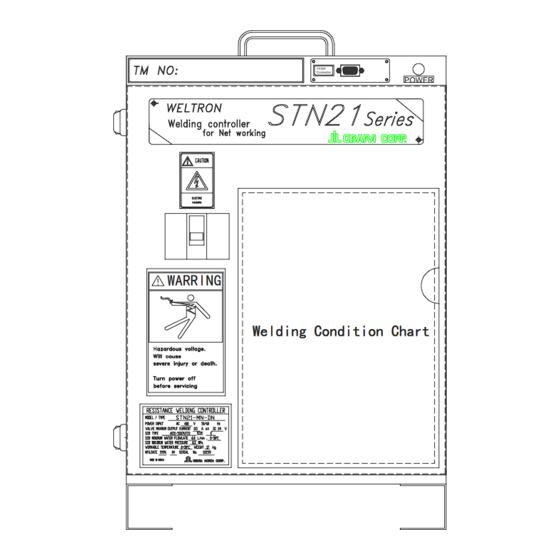 Obara Korea STN21 Series Instruction Manual