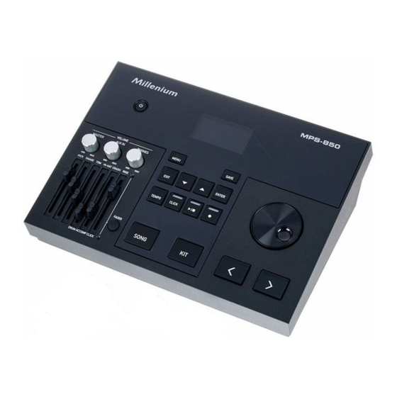 Millenium MPS-850 User Manual