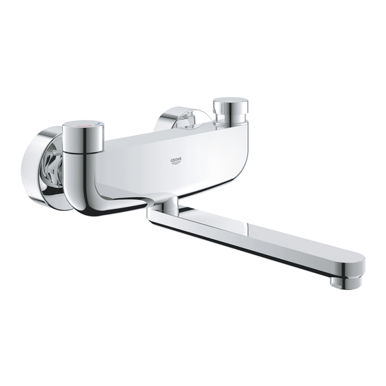 Grohe EUROSMART COSMOPOLITAN T 36 319 Assembly Instructions Manual